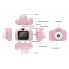 Детский цифровой фотоаппарат Kids Camera GM14 с записью видео Розовый
