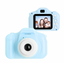 Детский цифровой фотоаппарат Kids Camera GM14 с записью видео Синий