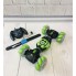 Машинка перевертыш Skid Ding трюковая радиоуправляемая трансформе Green
