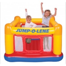 Детский надувной батут "Домик" Intex Playhouse Jump-O-Lene 48260
