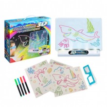 Доска для рисования с эффектом 3D Magic Drawing Board