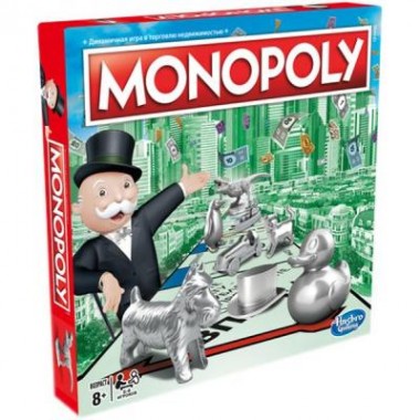 Настольная игра Hasbro Классическая Монополия обновленная