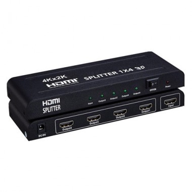 HDMI 1x4 порта сплиттер, разветвитель, коммутатор