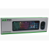 Комплект проводная клавиатура игровая LED и мышь HK3970 Чёрная