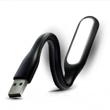 USB ліхтарик (гнучкий) 1W, працюючий від любого пристрою що підтримує юсб вхід. Black.