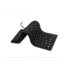 Силиконовая USB клавиатура компьютерная KEYBOARD X3 Чёрный Силиконовая USB клавиатура компьютерная KEYBOARD X3 Чёрный