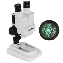 Микроскоп бинокулярный стерео для пайки LED 20X AOMEKIE AO1001 Микроскоп бинокулярный стерео для пайки LED 20X AOMEKIE AO1001