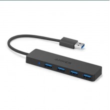 Розгалужувач Anker Ultra Slim 4-Port USB дозволяє збільшити кількість портів USB в ноутбуці або ПК. Розгалужувач Anker Ultra Slim 4-Port USB дозволяє збільшити кількість портів USB в ноутбуці або ПК.