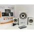 Колонки для компьютера SW 801U с сабвуфером Белые. Качественные колонки для вашего компютера.