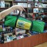 Палатка автомат 2-х местная с автоматическим каркасом 2*1,5 метра Зелёная с Фиолетовым (Самораскладывающаяся)