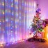 Гирлянда Водопад штора прозрачный провод 3х1,5м 320LED Мультиколор(сине-зелено-красный)