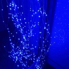Гирлянда Конский хвост 340LED 2м с контроллером RD-245 Цвет ламп-Синий Гирлянда Конский хвост 340LED 2м с контроллером RD-245 Цвет ламп-Синий