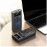 Внешний аккумулятор с солнечной панелью Power bank 309 30000 Mah зарядка кабель 4в1 Чёрный
