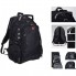 Рюкзак Travel Bag 8810 Черный универсальный с отделением для ноутбука защитой от влаги до 55 л USB AUX порт городской походной портфель 