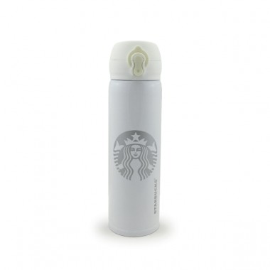 Термокружка (термочашка) Starbucks Старбакс 480 мл (М-600) White