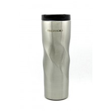 Термокружка Starbucks Термочашка Старбакс EL-502 Spiral Silver 473ml
