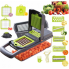 Овощерезка-измельчитель Veggie Slicer 14 в 1 ситечко для яиц и нож для очистки овощей KA-808