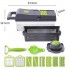 Овощерезка-измельчитель Veggie Slicer 14 в 1 ситечко для яиц и нож для очистки овощей KA-808