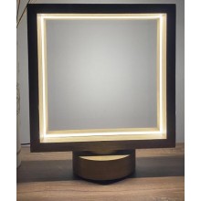 Настольный светильник LED Квадрат TOUCH WOOD. 