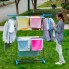 Складная сушилка для белья, одежды и вещей Garment Rack With Wheels