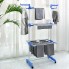 Складная сушилка для белья, одежды и вещей Garment Rack With Wheels