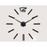 Настенные часы 3Д часы «сделай сам» Time 3D “DIY CLOCK” Black кварцевые большого размера палочки Черные