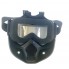 Маска гірськолижна Xuean чорна, з міцного пластика. Прозора