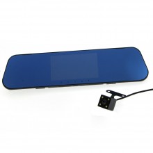Зеркало-видеорегистратор с двумя камерами DVR FullHD 1080p A1