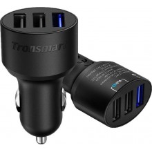 Автомобильное зарядное устройство Tronsmart C3PTA Quick Charge 3.0 42W Black 
