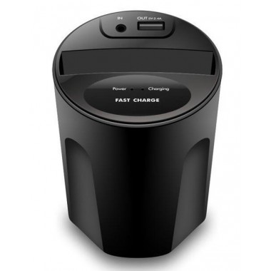 Автомобильное зарядное устройство FAST CHARGE Черный 