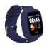 Детские умные часы-телефон с GPS трекером Smart Watch Q90 Тёмно синие