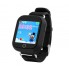 Детские умные часы-телефон с GPS трекером Smart Watch Q100 чёрный