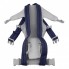 Слинг-рюкзак для переноски ребенка Baby Carriers EN71-2 Темно-синий