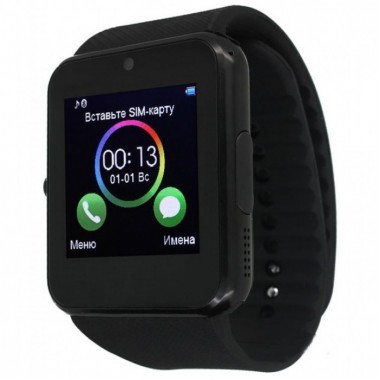 Умные часы телефон Smart Watch GT08 Чёрные