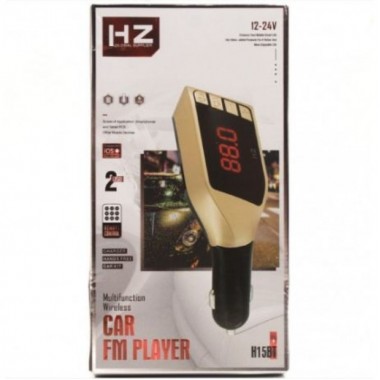 Автомобильный FM трансмиттер модулятор H15 Bluetooth MP3