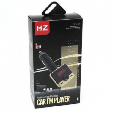 Автомобильный FM трансмиттер модулятор H2 Bluetooth MP3