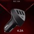 Авто зарядное 3 юсб 4.2 А - Remax RCC-304 Alien 3 USB car charger