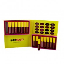 Набор помад Victoria's Secret Huda Beauty 16 оттенков