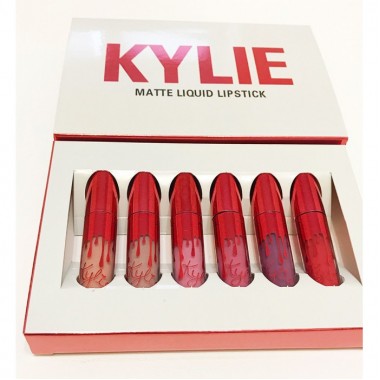 Набор жидких матовых помад 6 в 1 Kylie 8626 Limited Edition