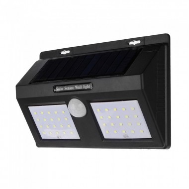 Светодиодный Навесной фонарь с датчиком движения Solar 1626A + solar 40 диодов