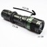 Тактический фонарь POLICE BL 8455 Q5 50000W фонарик 500 Lumen