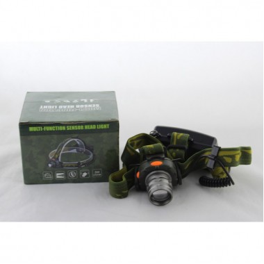 Аккумуляторный налобный фонарь DX - 1505 фонарик