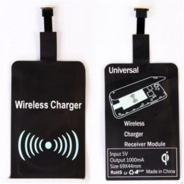 Ресивер QI MicroUSB, адаптер для беспроводной зарядки, приемник
