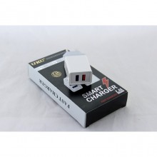 Сетевое зарядное устройство UKC Fast Charge AR 001 c 2 USB портами