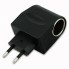 Адаптер переходник от обычной розетки 220V на разъем авто прикуривателя 12V