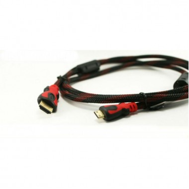 Кабель HDMI - mini HDMI 1,5m в обмотке 1,5м