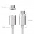 Магнитный кабель 3в1 для зарядки Android, Iphone, Type C Magnetic USB Cable