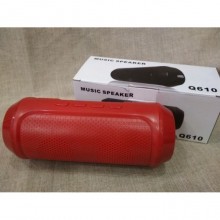 Портативная мобильная bluetooth MP3 колонка SPS Q610 BT Красная