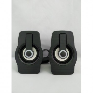 Компьютерные колонки акустика 2.0 USB FnT FT-185 Чёрные