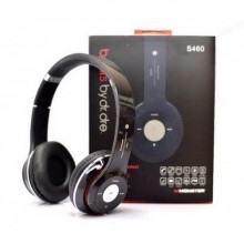 Наушники беспроводные bluetooth microSD Mp3 Beats S-460 Чёрные Наушники беспроводные bluetooth microSD Mp3 Beats S-460 Чёрные